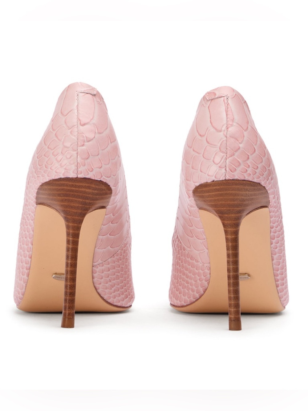 Tony Bianco Niki Pink Python Pointed-Toe Stiletto NWB - Picture 6 of 6